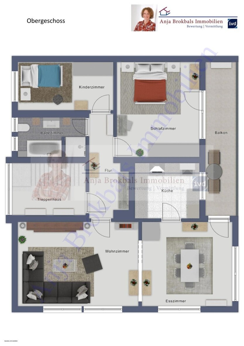 Zweifamilienhaus mit ausgebautem DG und 3 mit Garagen in Harsewinkel, provisionsfrei für Käufer 11 zimmer