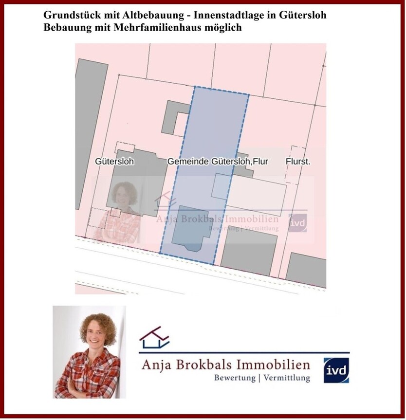 Gütersloh: Zwischen Theater und Gesamtschule Anne-Frank provisionsfrei für Käufer