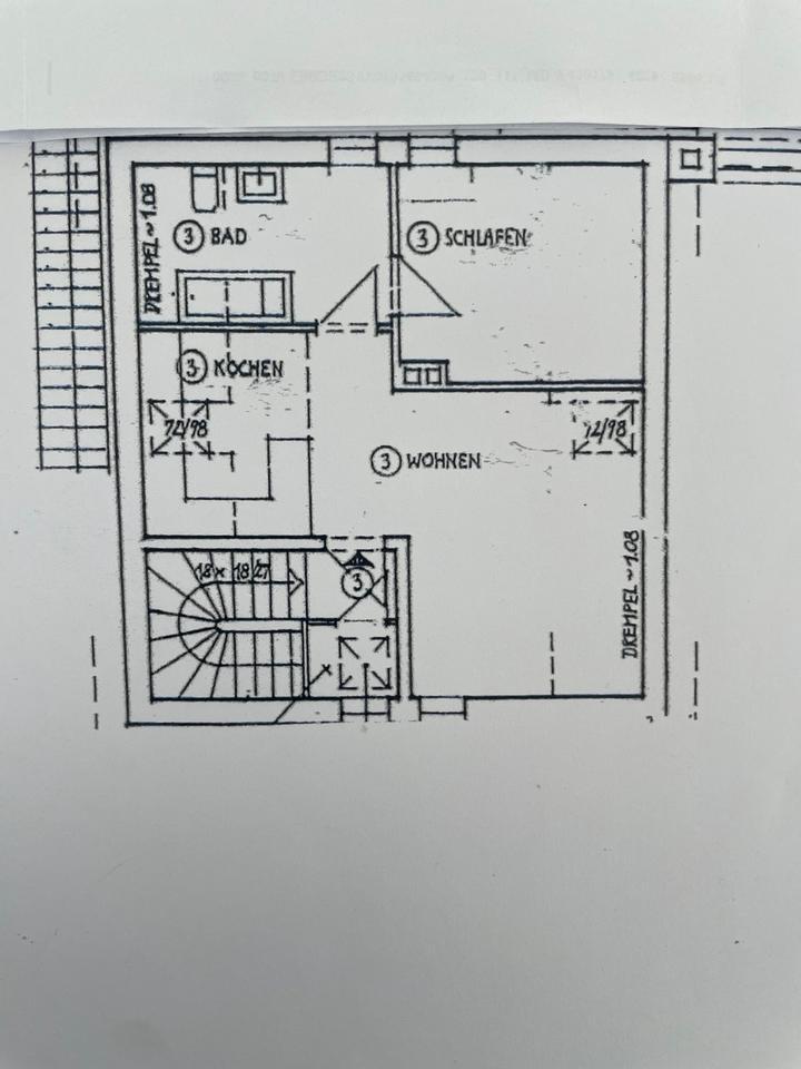 2 Zimmer Wohnung, in Oerlinghausen Helpup