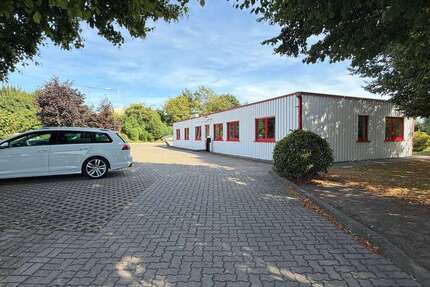 Renditeobjekt im Gewerbegebiet: Büro, kleines Lager und Wohnen mit PV-Anlage auf ca. 2.438 m² - Gewerbeobjekt Bad Oeynhausen Dehme | Angebot:27333800