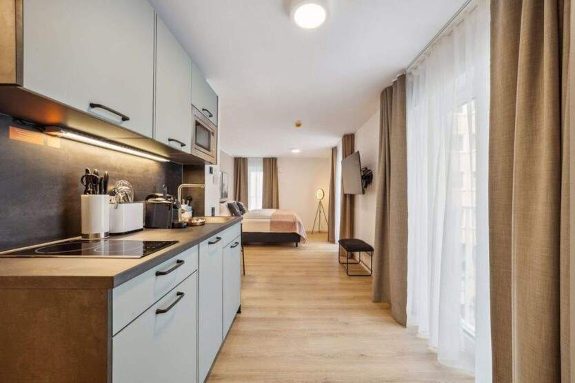 Komplett möblierte 1-Zimmer-Wohnung 1 zimmer