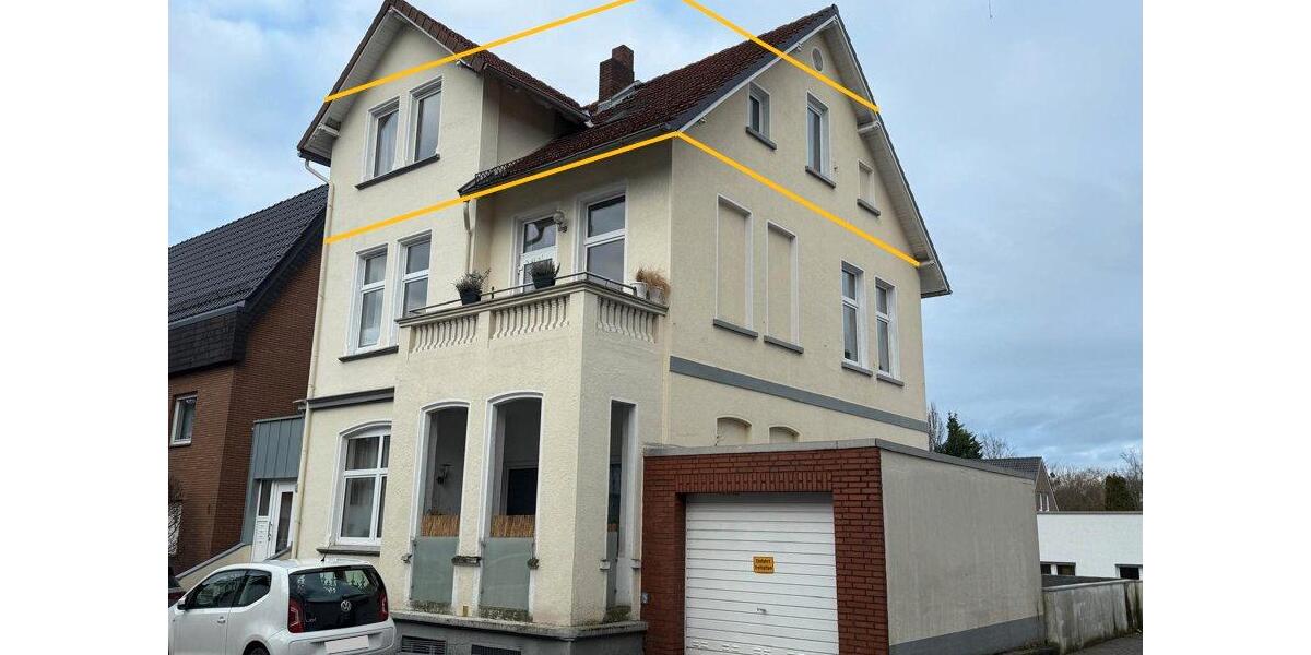 Dachgeschoßwohnung Bad Oeynhausen - 2 Zimmer, 63 m&sup2;, 450&euro; | Angebot:26414748