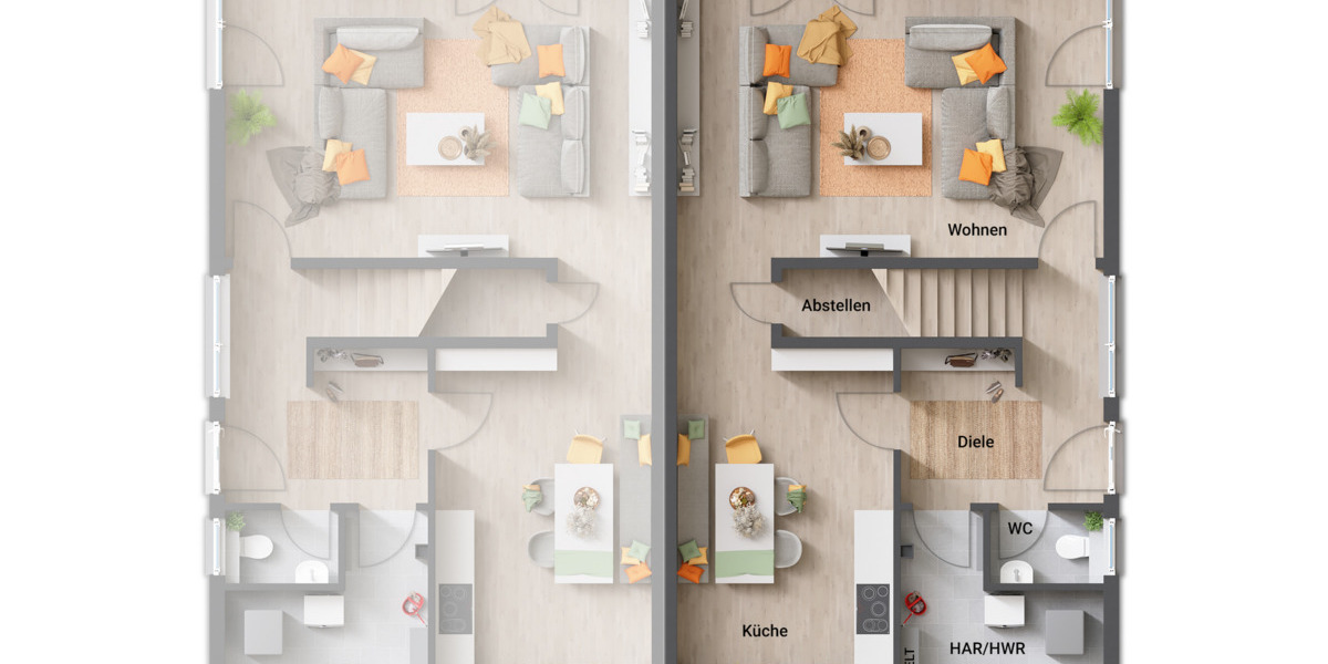 Doppelhaushälfte Spenge - 6 Zimmer, 134 m&sup2;, 427.890&euro; | Angebot:25747971