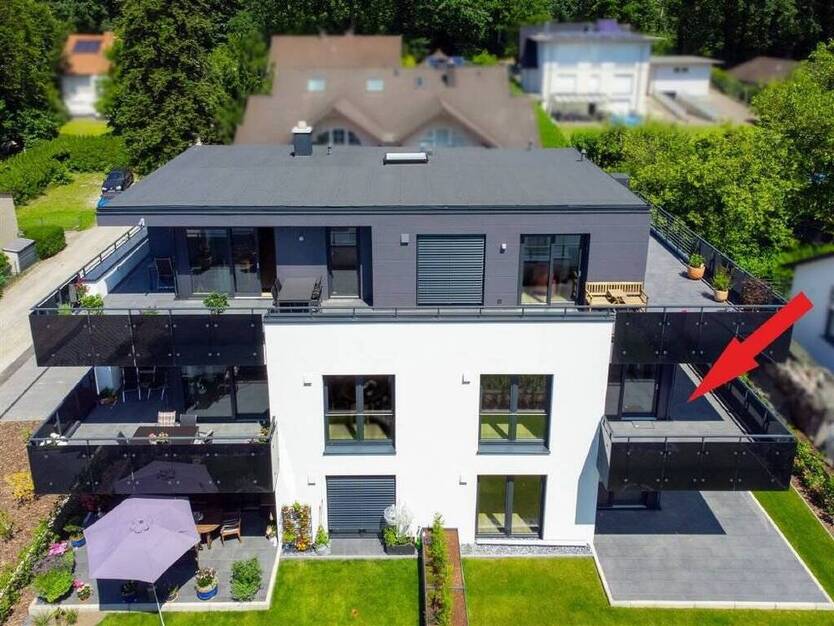 == Stylische NeubauWohnung am Lagenser Stadtwald ==