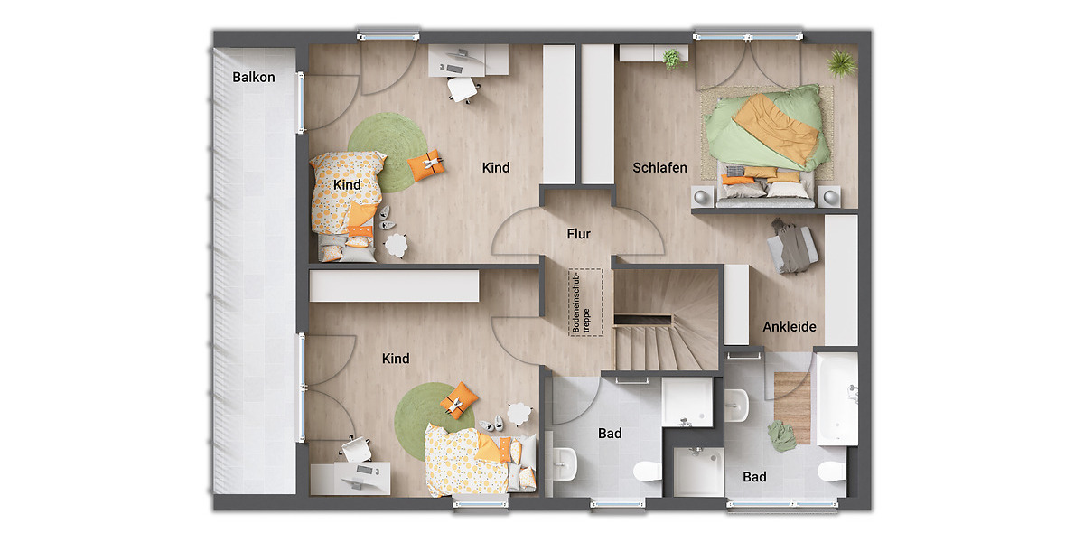 Mehrfamilienhaus, Wohnhaus Kirchlengern Klosterbauerschaft - 6 Zimmer, 154 m&sup2;, 402.750&euro; | Angebot:25706798