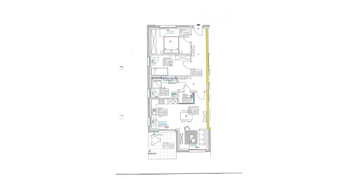 Erdgeschoßwohnung Bielefeld Heepen - 3 Zimmer, 87 m&sup2;, 1.130&euro; | Angebot:26663151