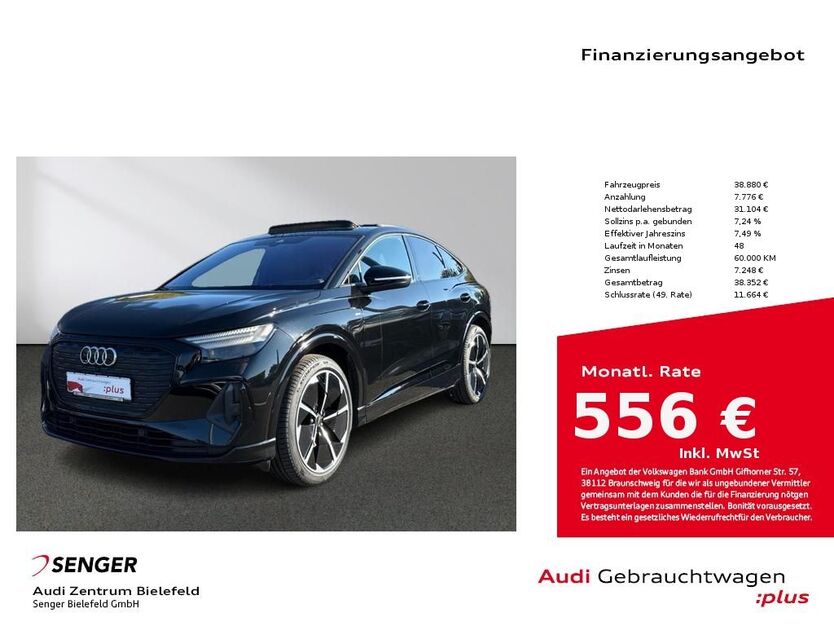 Audi Q4 e-tron 73.752 km 38.880 € Bielefeld 33609