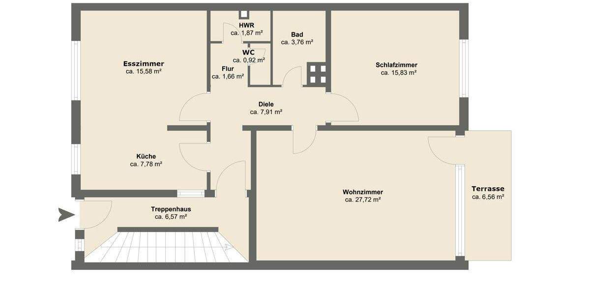Reihenmittelhaus Leopoldshöhe Schuckenbaum - 8 Zimmer, 221 m&sup2;, 339.000&euro; | Angebot:25669161