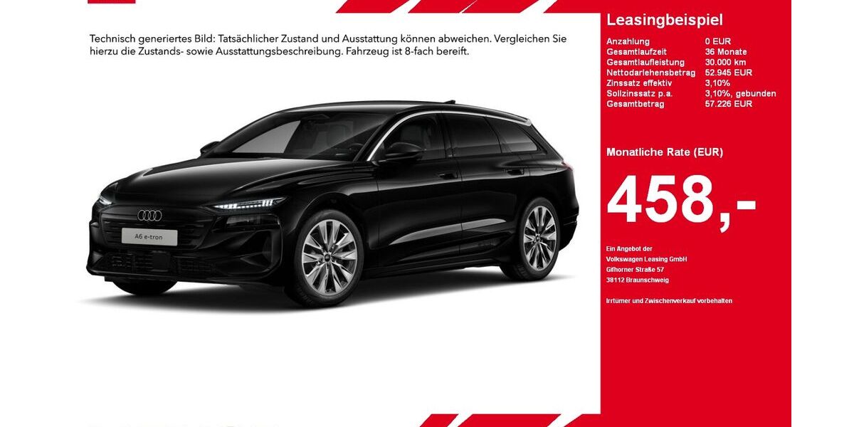 Audi A6 e-tron 16.918 km 52.945 &euro; Gütersloh 33334