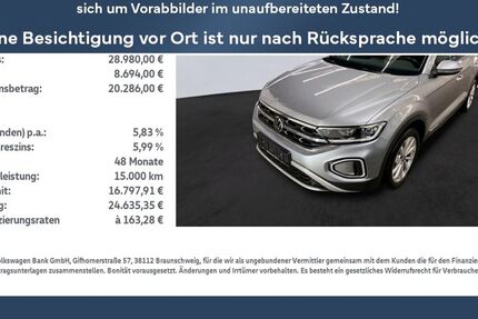 VW T-Roc 21.113 km 28.980 &euro; Rietberg 33397