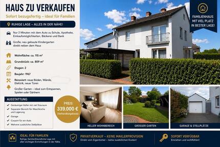 Haus Kirchlengern - 339.000&euro; | Angebot:26495618