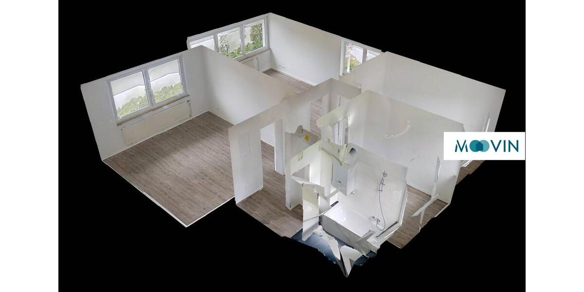 Renovierte 3-Zimmer-Wohnung mit BALKON und frischem Ambiente 3 zimmer