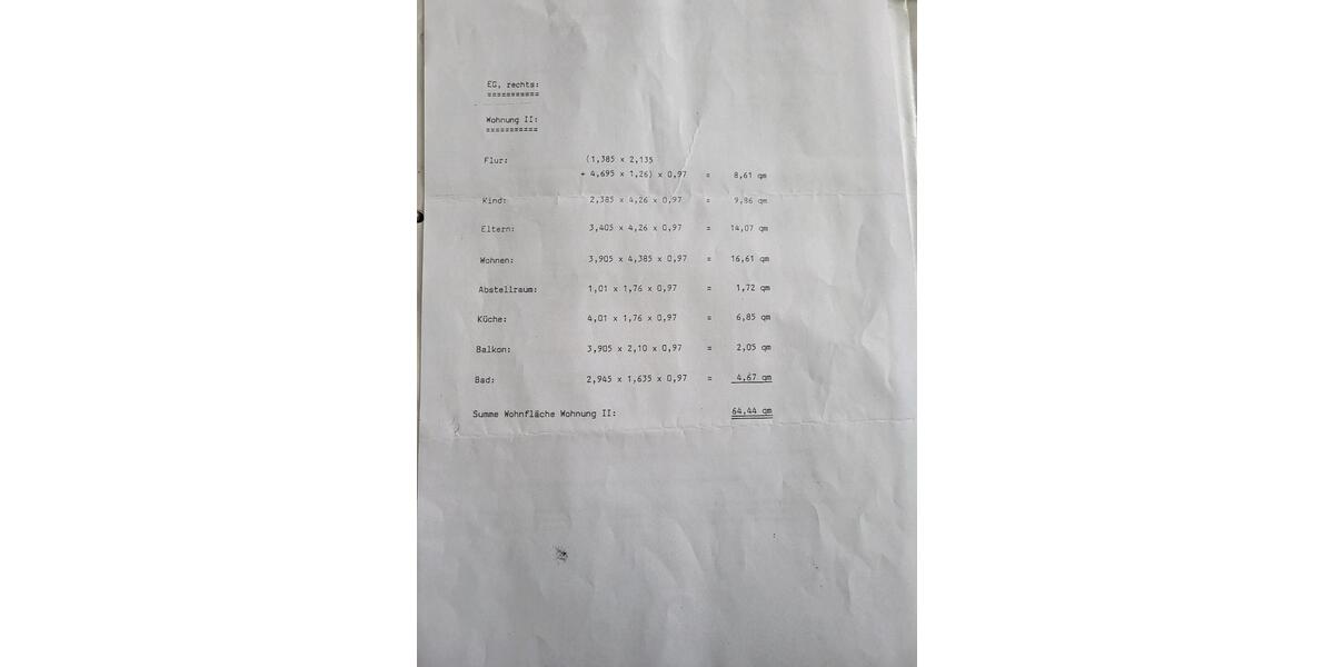 Erdgeschoßwohnung Bünde - 3 Zimmer, 66 m&sup2;, 139.500&euro; | Angebot:25171733