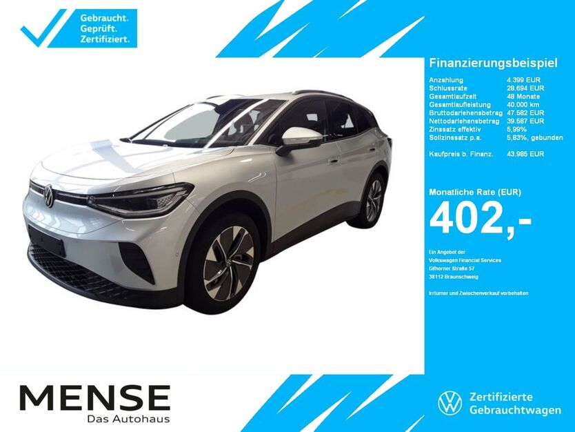 VW ID.4 7.760 km 43.985 € Gütersloh 33334