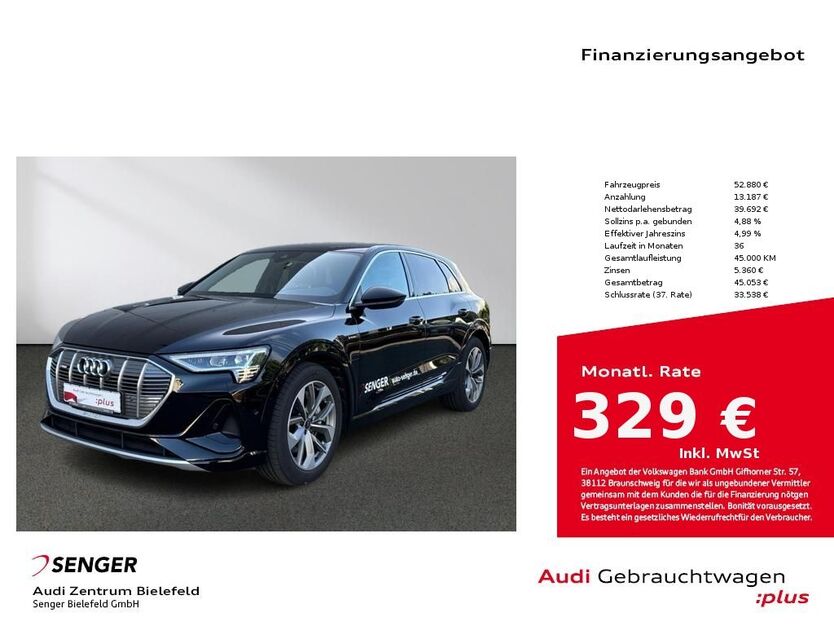 Audi e-tron 29.548 km 52.880 € Bielefeld 33609