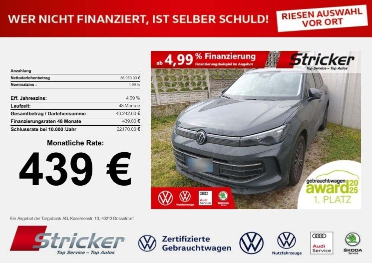 VW Tiguan 35.739 km 36.949 &euro; Detmold 32760