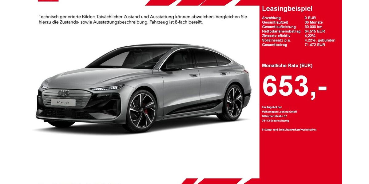 Audi A6 e-tron 15.827 km 59.600 &euro; Gütersloh 33330