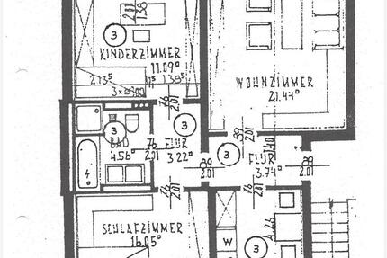 Wohnung Bielefeld Schildesche - 3 Zimmer, 79 m&sup2;, 770&euro; | Angebot:26339870
