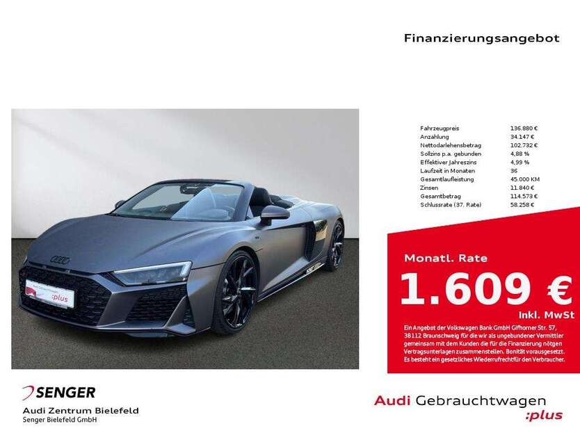 Audi R8 30.611 km 136.880 € Bielefeld 33609