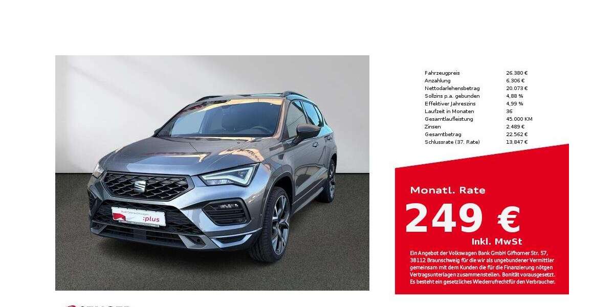 Seat Ateca 69.344 km 26.380 &euro; Bielefeld 33609