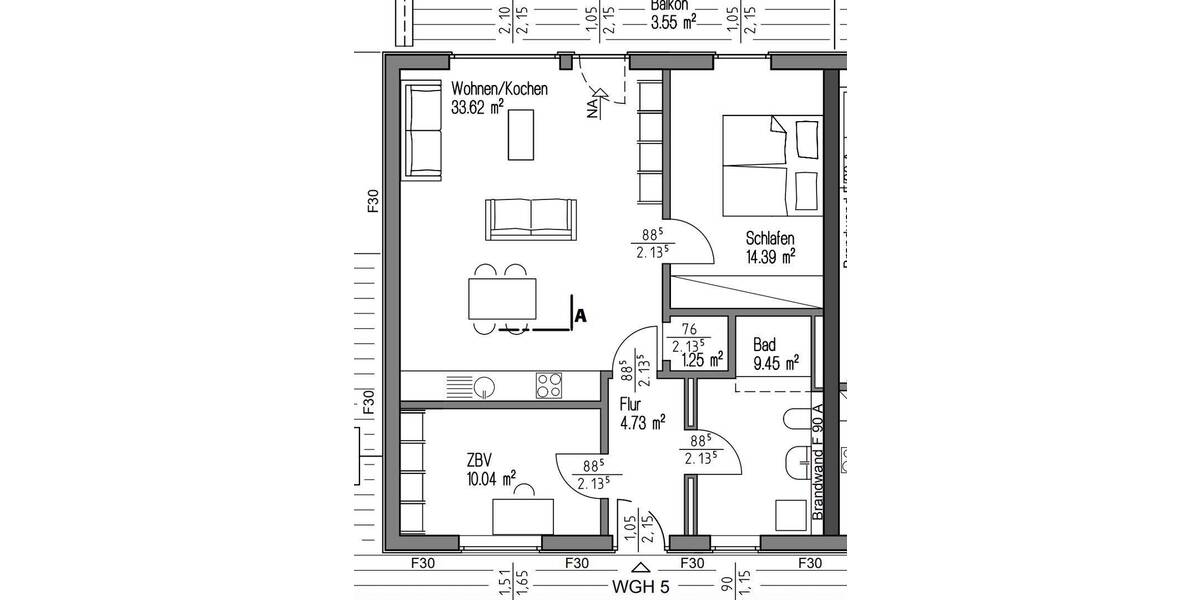 Etagenwohnung Borgholzhausen - 3 Zimmer, 77 m&sup2;, 924&euro; | Angebot:26872116