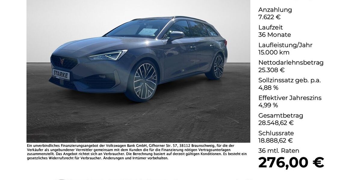 Cupra Leon 31.345 km 32.930 &euro; Versmold 33775
