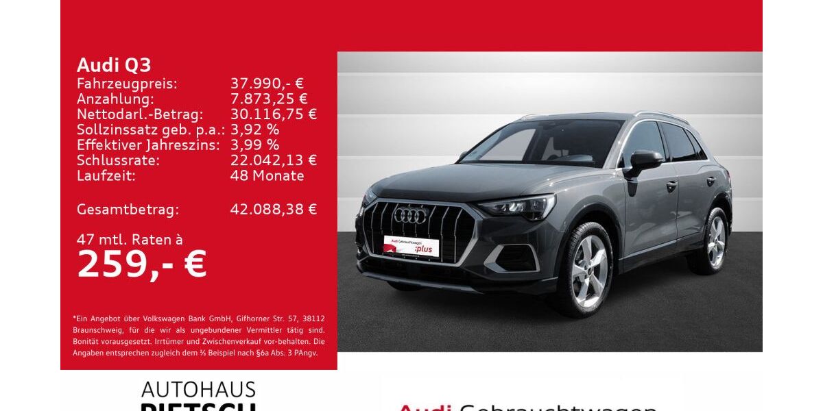 Audi Q3 6.852 km 36.870 &euro; Bünde 32257