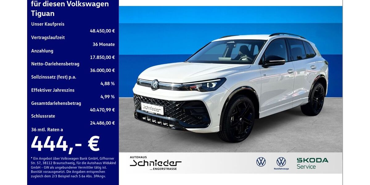 VW Tiguan 13.723 km 48.450 &euro; Enger 32130