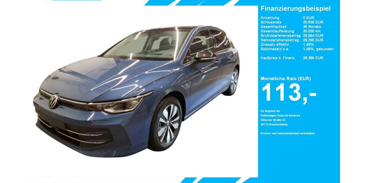 VW Golf 5.807 km 33.156 &euro; Gütersloh 33334