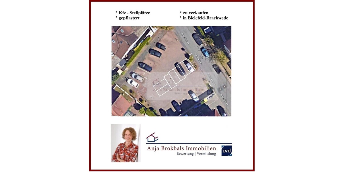 #Brackwede #Parkplätze zu verkaufen #Bielefeld, Kulbrockstraße - für Käufer provisionsfrei - Garagen / Stellplätze Bielefeld Brackwede | Angebot:21026966