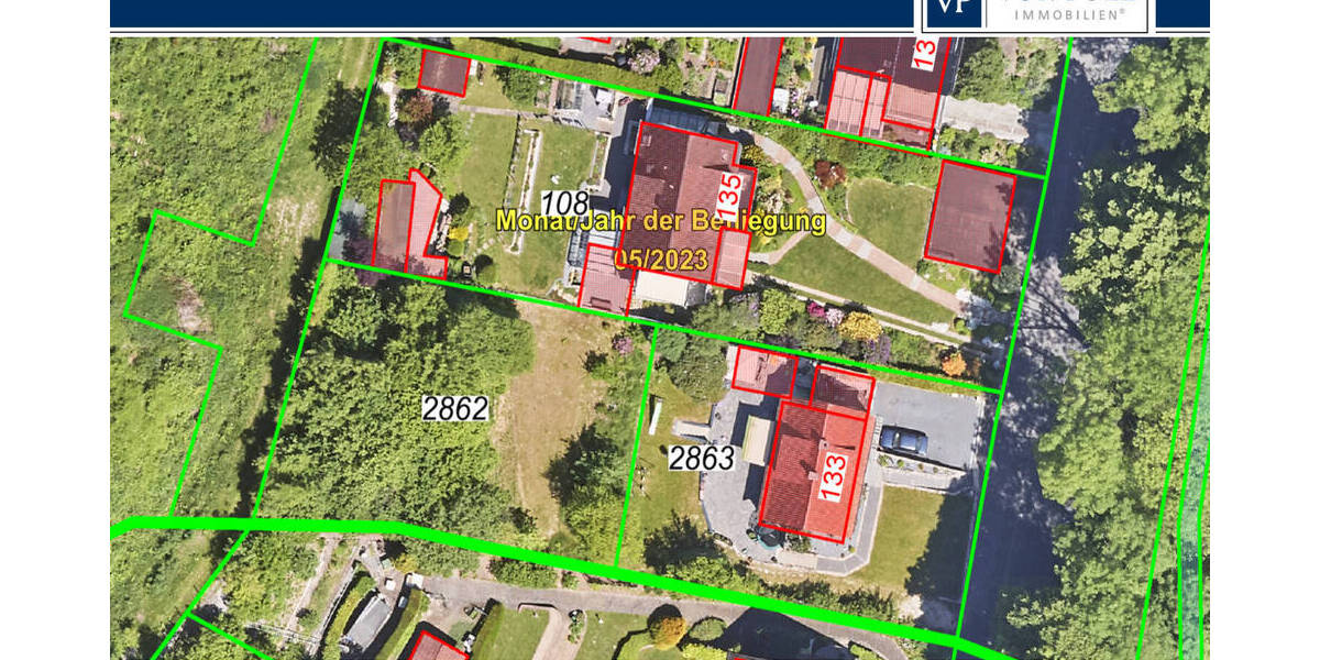 Bielefeld-Hillegossen: ca. 657 m² freies Grundstück | leichte Hanglage | 2. Reihe Hinterbebauung zimmer