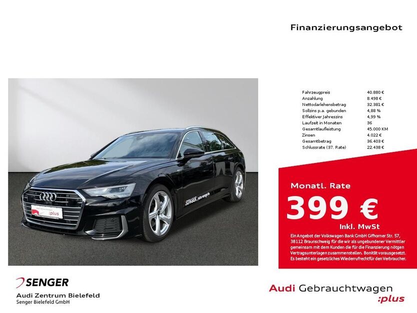 Audi A6 61.230 km 40.880 € Bielefeld 33609
