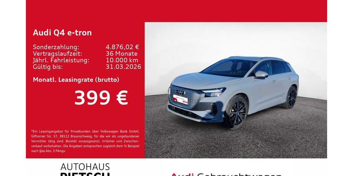 Audi Q4 e-tron 8.183 km 46.430 &euro; Melle 49324