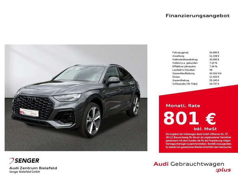 Audi Q5 6.912 km 54.880 € Bielefeld 33609