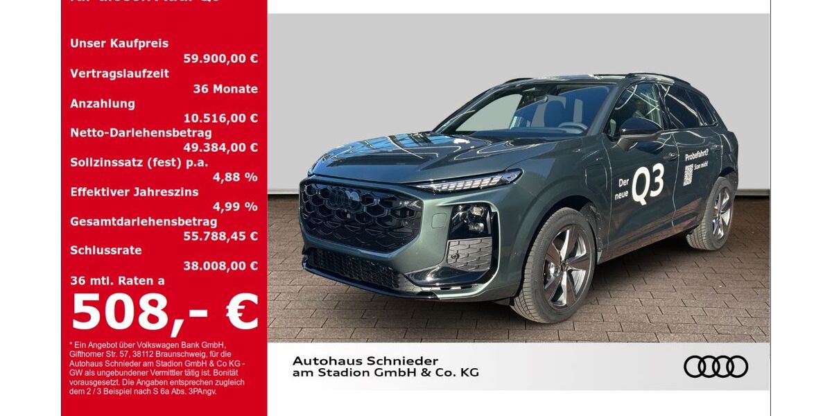 Audi Q3 5.500 km 59.900 &euro; Herford 32052