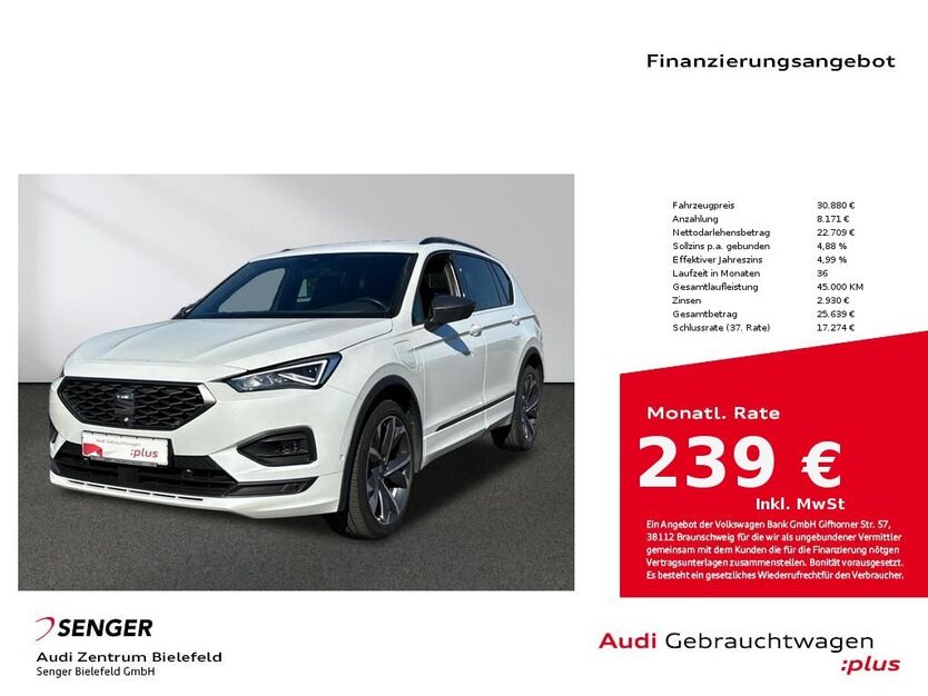 Seat Tarraco 43.215 km 29.880 € Bielefeld 33609