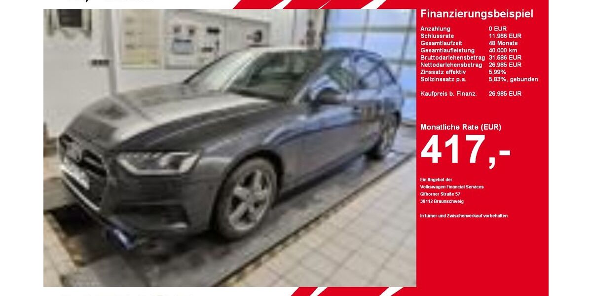 Audi A4 107.699 km 26.985 &euro; Gütersloh 33334