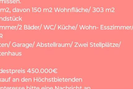 Haus Leopoldshöhe - 6 Zimmer, 160 m&sup2;, 450.000&euro; | Angebot:26821796