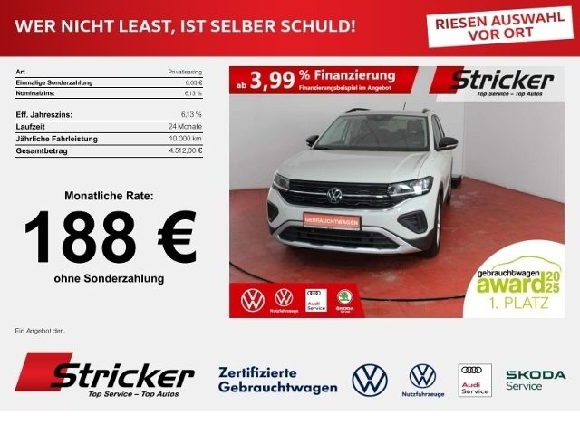 VW T-Cross 17.262 km 19.929 &euro; Detmold 32760