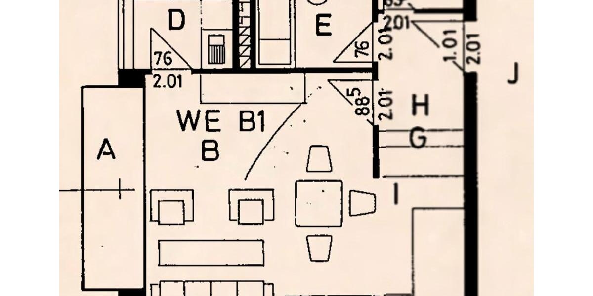 Erdgeschoßwohnung Detmold Hiddesen - 1 Zimmer, 41 m&sup2;, 98.000&euro; | Angebot:25132010