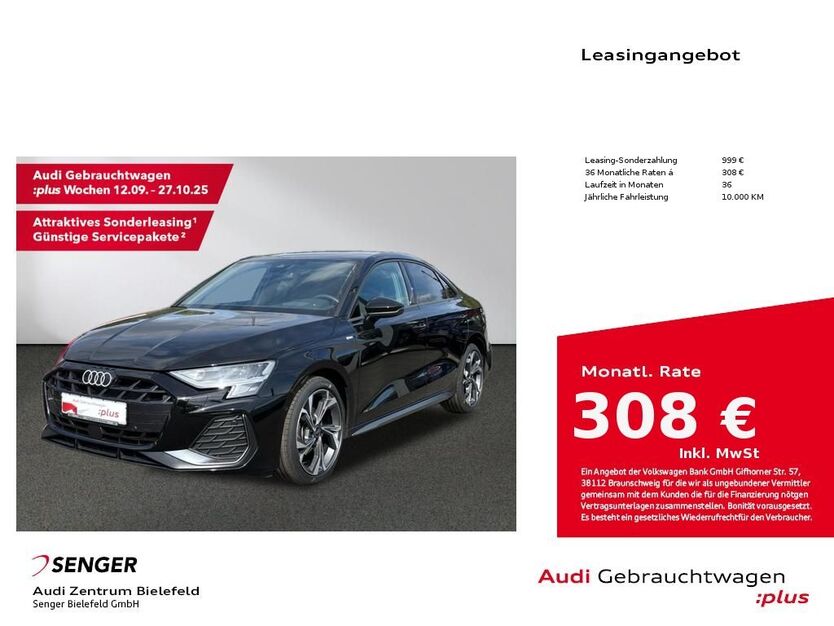 Audi A3 28.302 km 35.380 € Bielefeld 33609