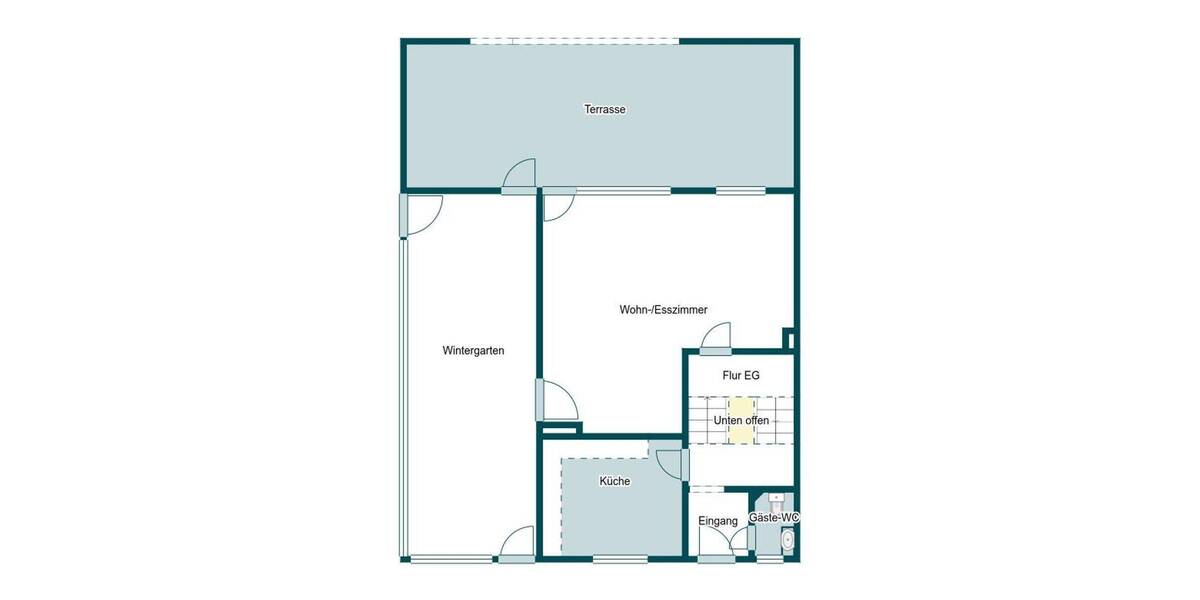 Preiswert & für die Familie: Reiheneckhaus mit Gartenoase & Garage oberhalb vom Ortskern 4 zimmer