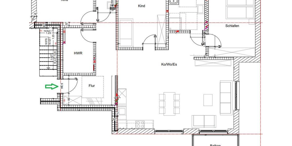 Etagenwohnung Lemgo - 4 Zimmer, 126 m&sup2;, 1.240&euro; | Angebot:24426906