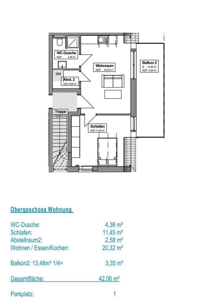 Single-NeubauWohnung in zentraler Lage von Harsewinkel incl. Einbauküche zum 15.12.2025 zu vermieten