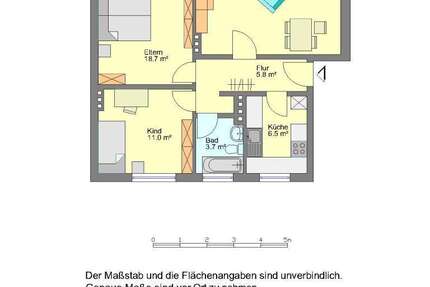 Wohnung Detmold Jerxen - 4 Zimmer, 77 m&sup2;, 539&euro; | Angebot:27169044