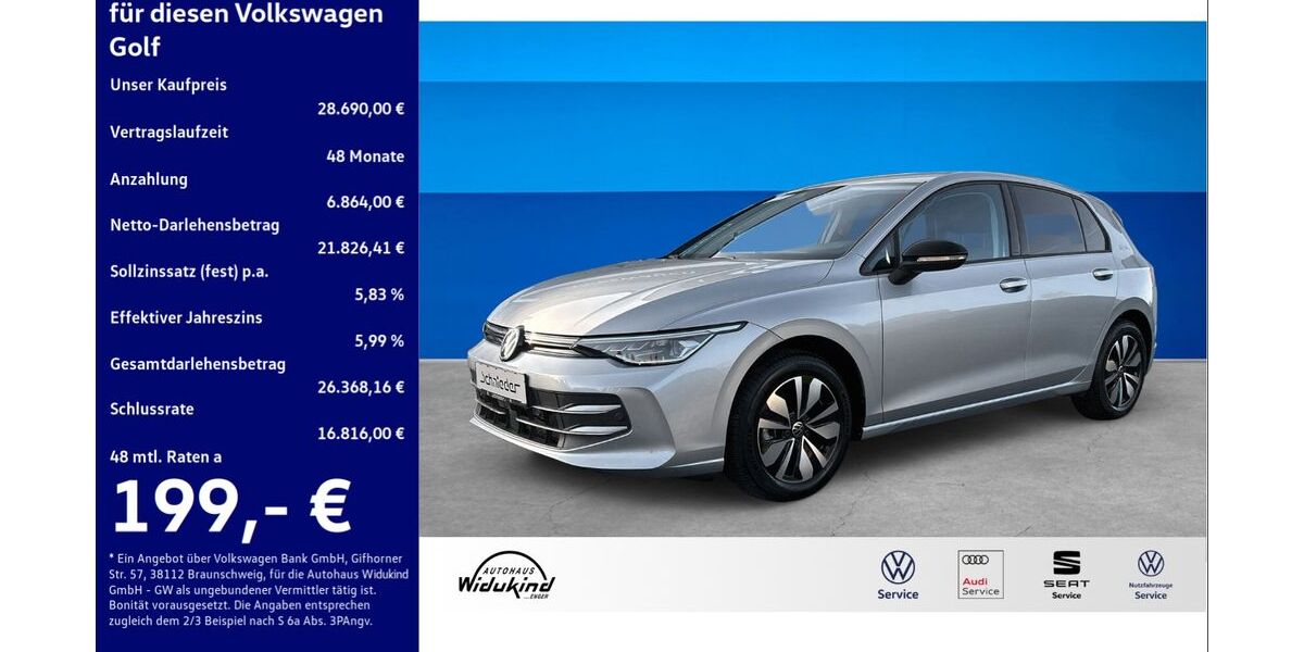 VW Golf 10.908 km 28.690 &euro; Enger 32130