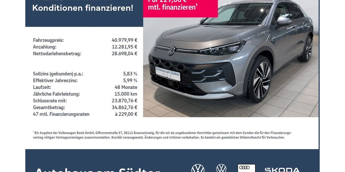 VW T-Roc 1.500 km 39.980 &euro; Rietberg 33397