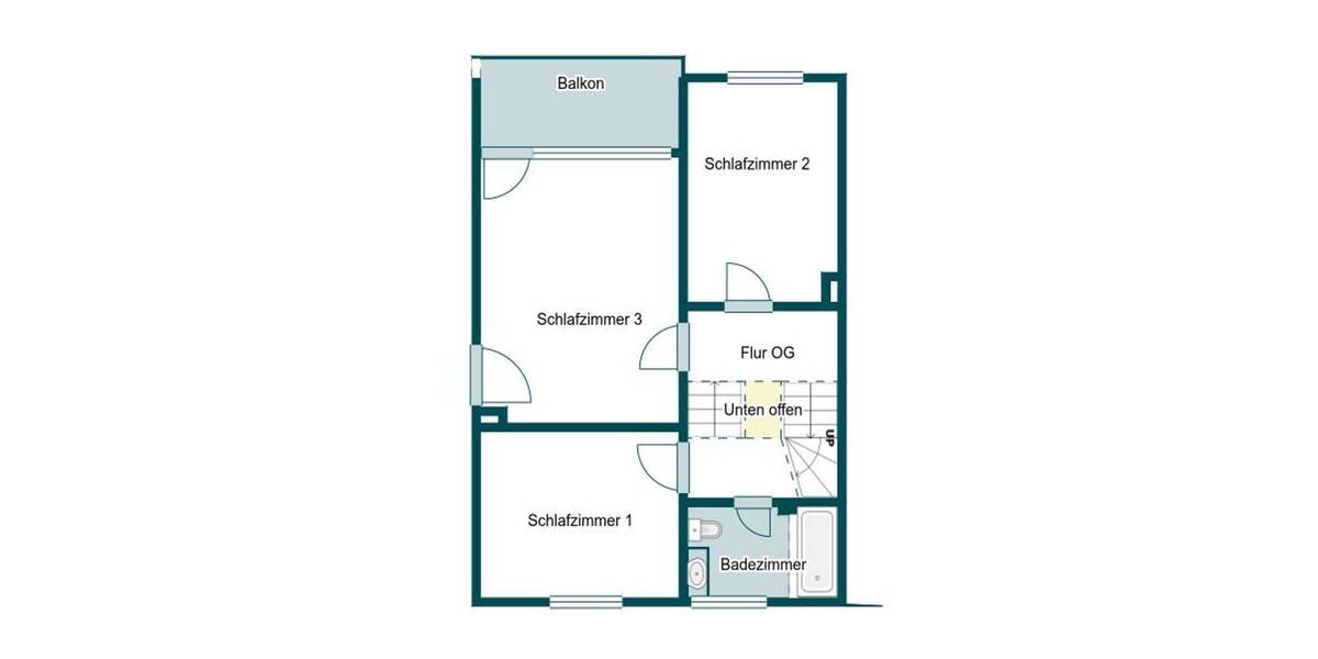 Preiswert & für die Familie: Reiheneckhaus mit Gartenoase & Garage oberhalb vom Ortskern 4 zimmer
