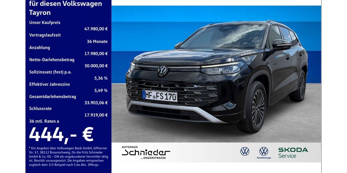 VW Tayron 5.000 km 47.980 &euro; Herford 32051