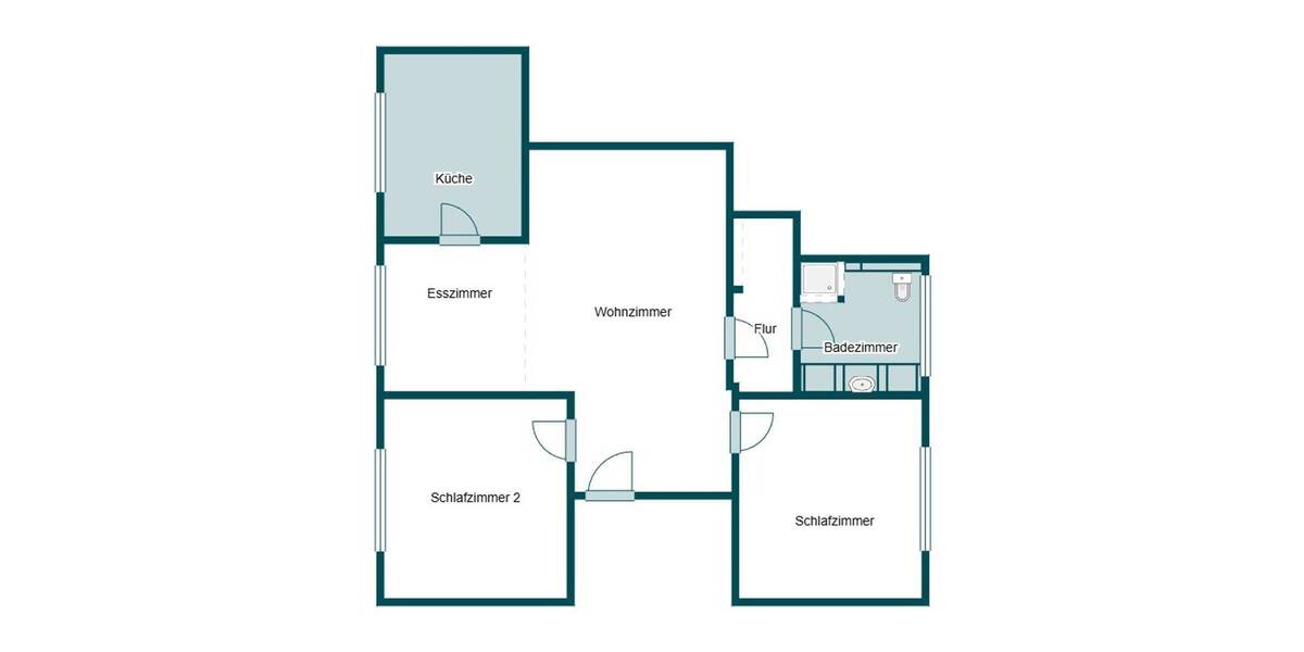 Etagenwohnung Halle (Westfalen) Halle - 3 Zimmer, 87 m&sup2;, 155.000&euro; | Angebot:26443533